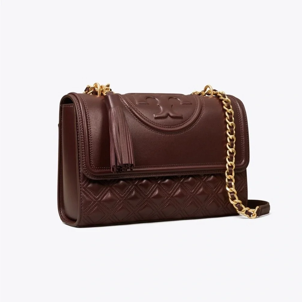 Tory Burch Burgundy Crossbody Bag